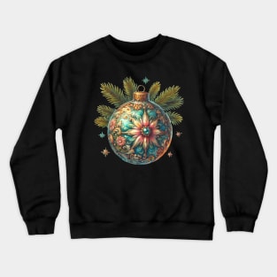 Pastel Paradise Ornament Crewneck Sweatshirt